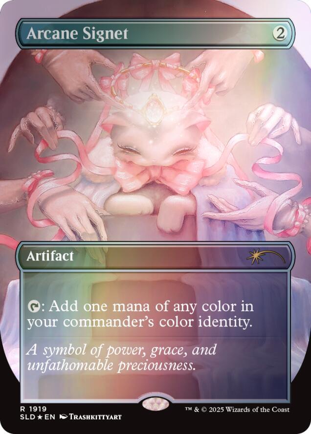 Arcane Signet (1919) (Rainbow Foil) card image