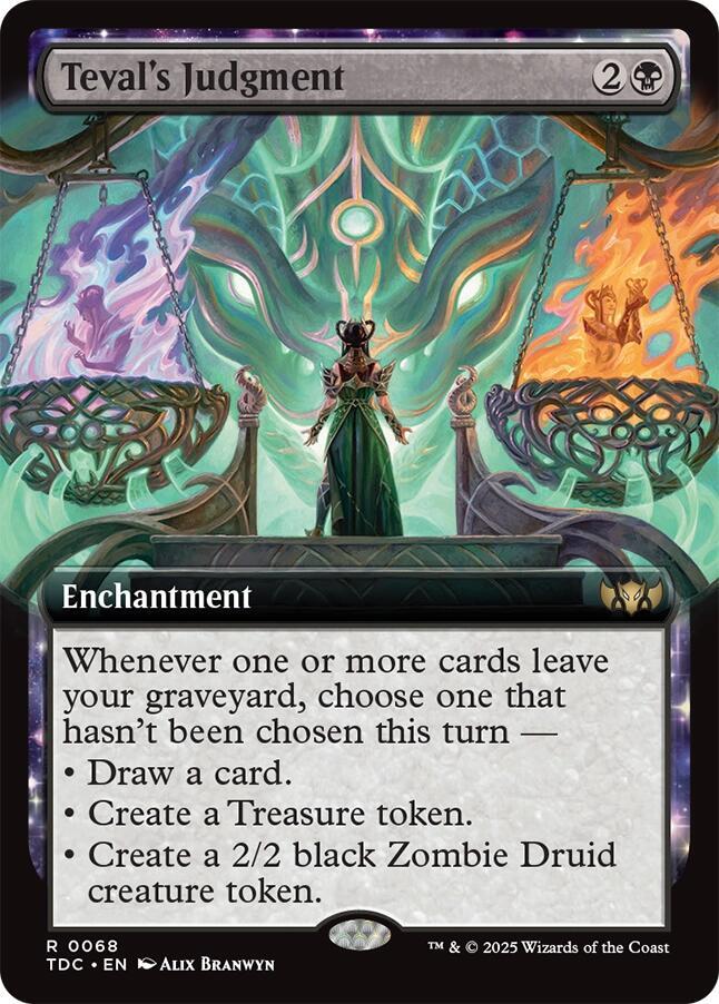 Teval's Judgment (Extended Art) card image