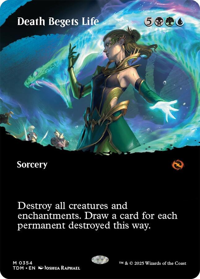 Death Begets Life (Borderless) card image