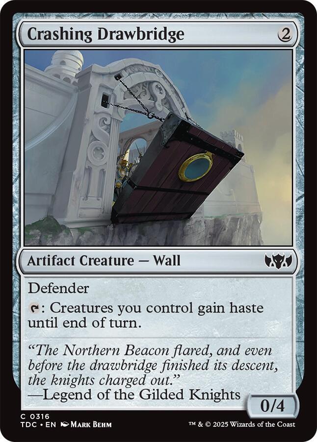 Crashing Drawbridge card image