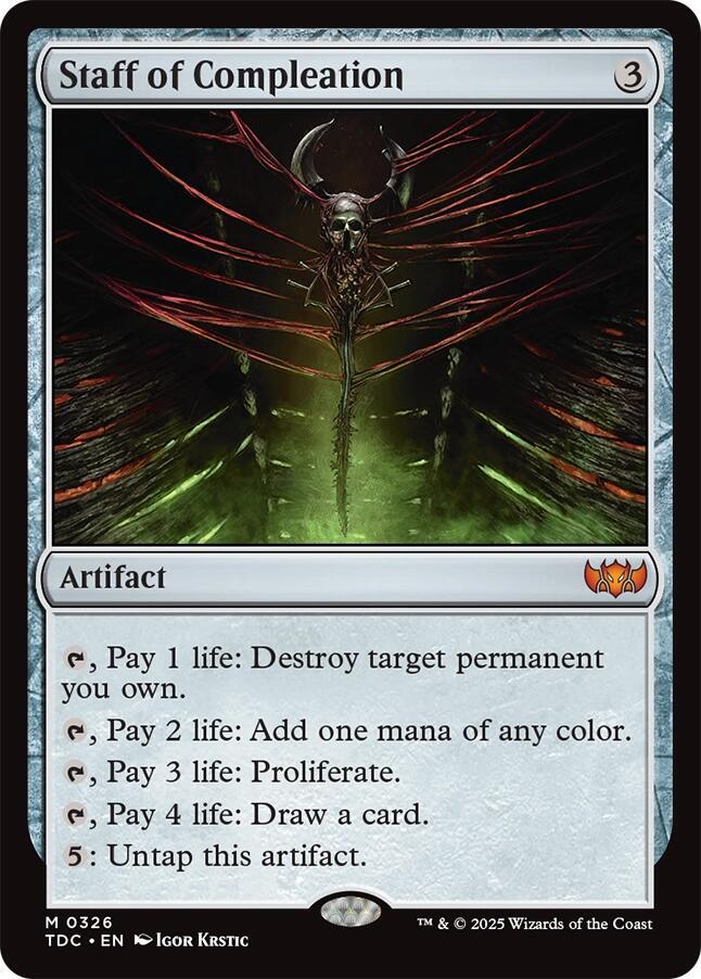Staff of Compleation card image
