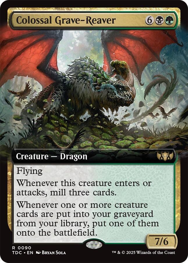 Colossal Grave-Reaver (Extended Art) card image