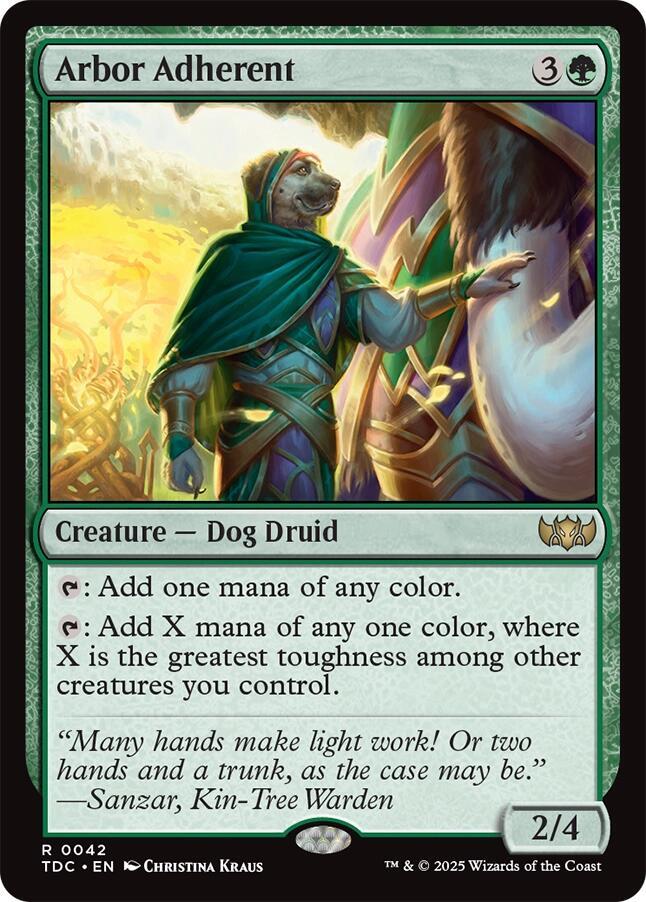 Arbor Adherent card image