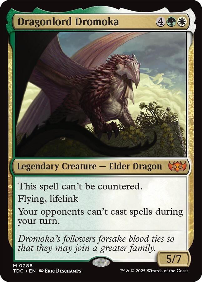 Dragonlord Dromoka card image