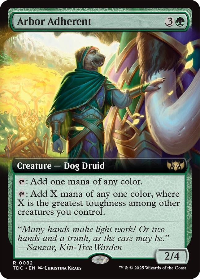 Arbor Adherent (Extended Art) card image