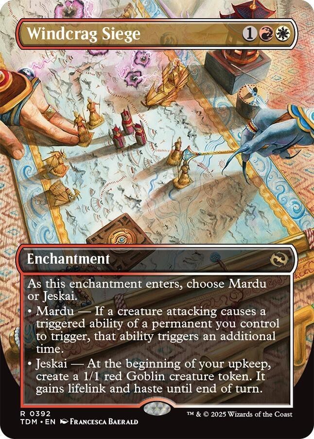 Windcrag Siege (Borderless) card image