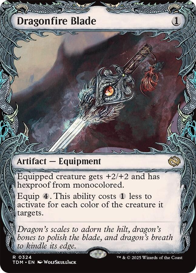 Dragonfire Blade (Showcase) card image