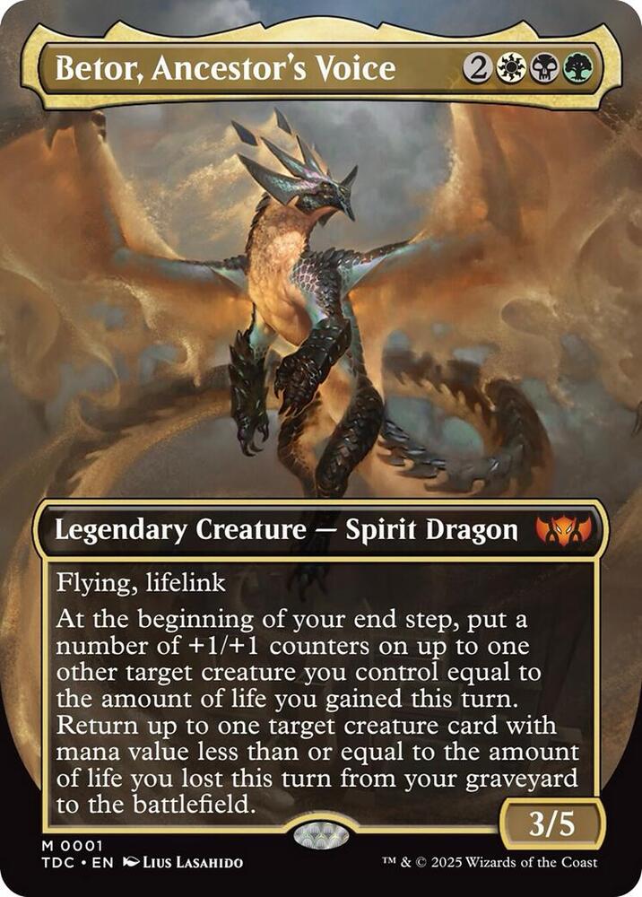 Betor, Ancestor's Voice (Borderless) card image