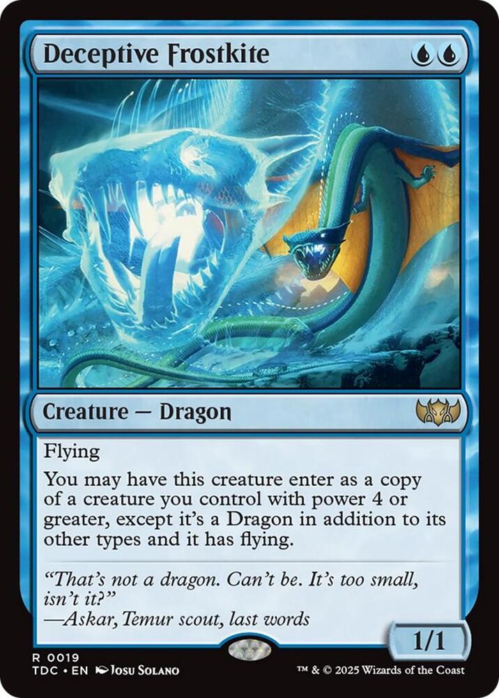 Deceptive Frostkite card image