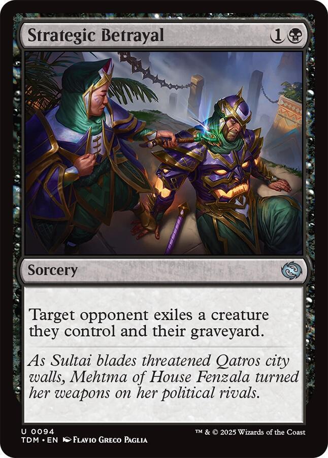 Strategic Betrayal card image