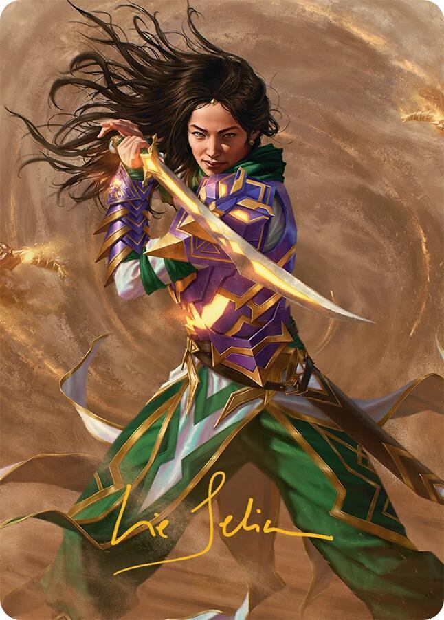 Descendant of Storms Art Card (2/54) (Gold-Stamped Signature) card image