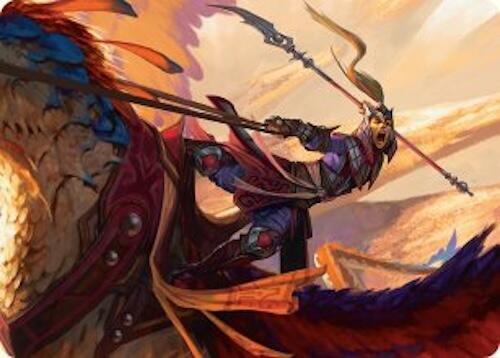 Dragonback Lancer Art Card (3/54) card image