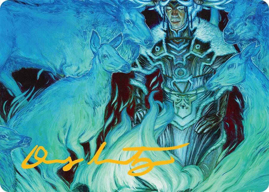 Unending Whisper Art Card (9/54) (Gold-Stamped Signature) card image