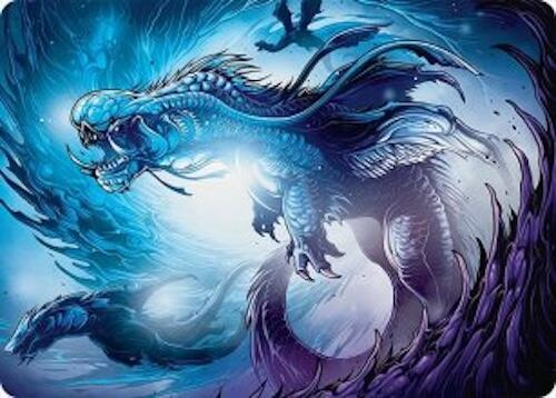 Roiling Dragonstorm Art Card (33/54) card image