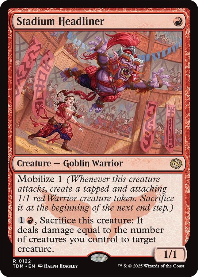 Stadium Headliner card image