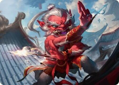 Devoted Duelist Art Card (15/54) card image