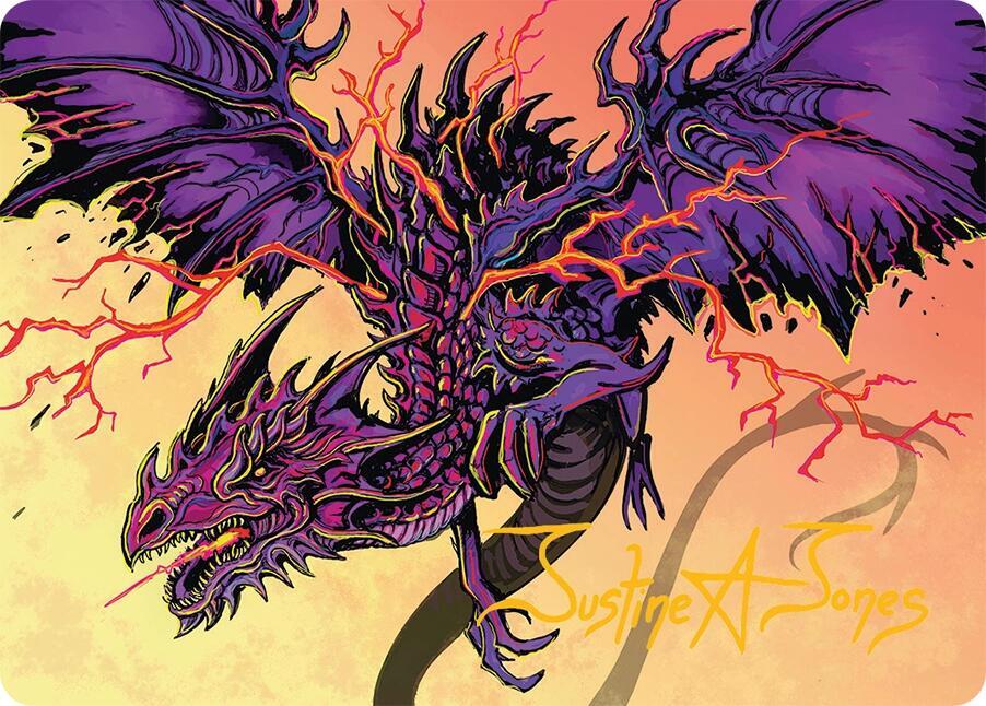 Stormshriek Feral Art Card (35/54) (Gold-Stamped Signature) card image