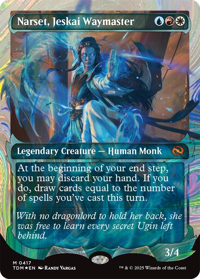Narset, Jeskai Waymaster (Showcase) (Halo Foil) card image