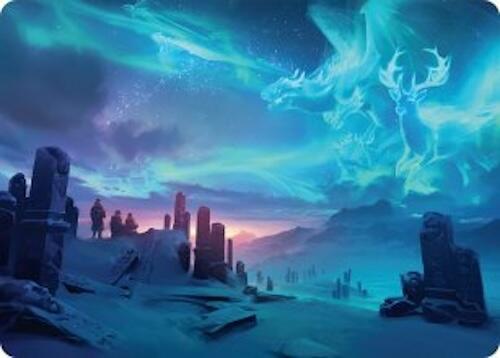Auroral Procession Art Card (20/54) card image