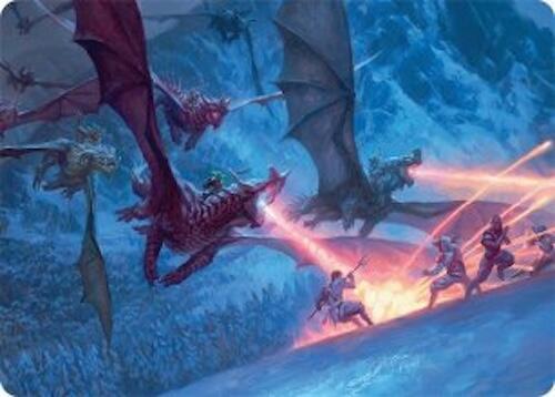 Dragonback Assault Art Card (22/54) card image