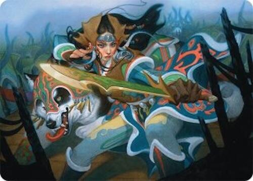 Eshki Dragonclaw Art Card (23/54) card image