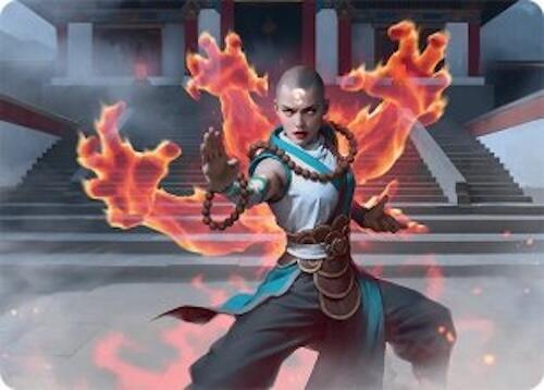 Flamehold Grappler Art Card (24/54) card image