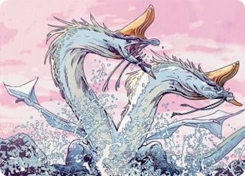 Twinmaw Stormbrood Art Card (39/54) card image