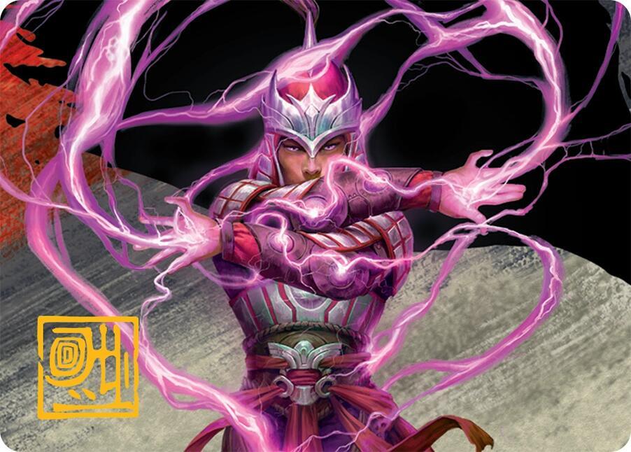 All-Out Assault Art Card (43/54) (Gold-Stamped Signature) card image