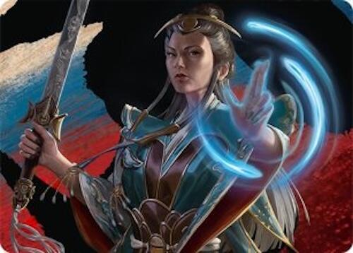 Narset, Jeskai Waymaster Art Card (44/54) card image