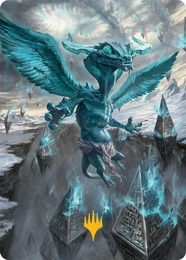 Ugin, Eye of the Storms Art Card (47/54) (Gold-Stamped Planeswalker Symbol) card image