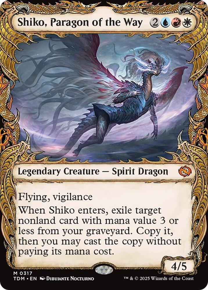 Shiko, Paragon of the Way (Showcase) card image