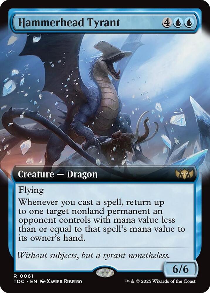 Hammerhead Tyrant (Extended Art) card image