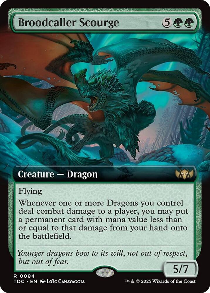 Broodcaller Scourge (Extended Art) card image