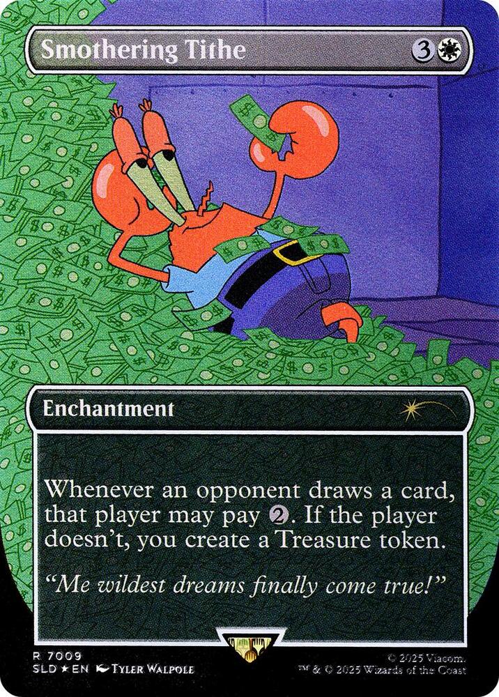 Smothering Tithe (7009) (Rainbow Foil) card image