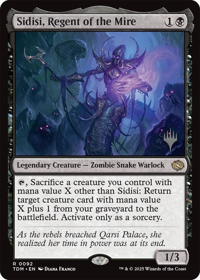 Sidisi, Regent of the Mire card image