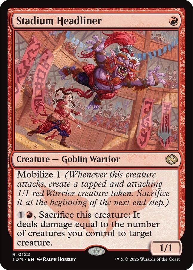 Stadium Headliner card image