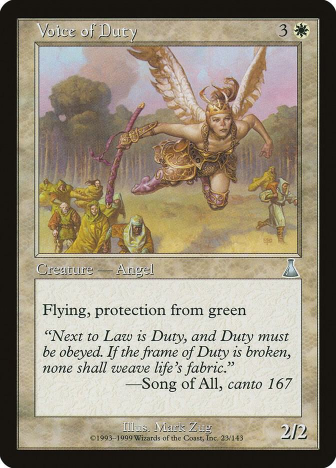 Voice of Duty card image