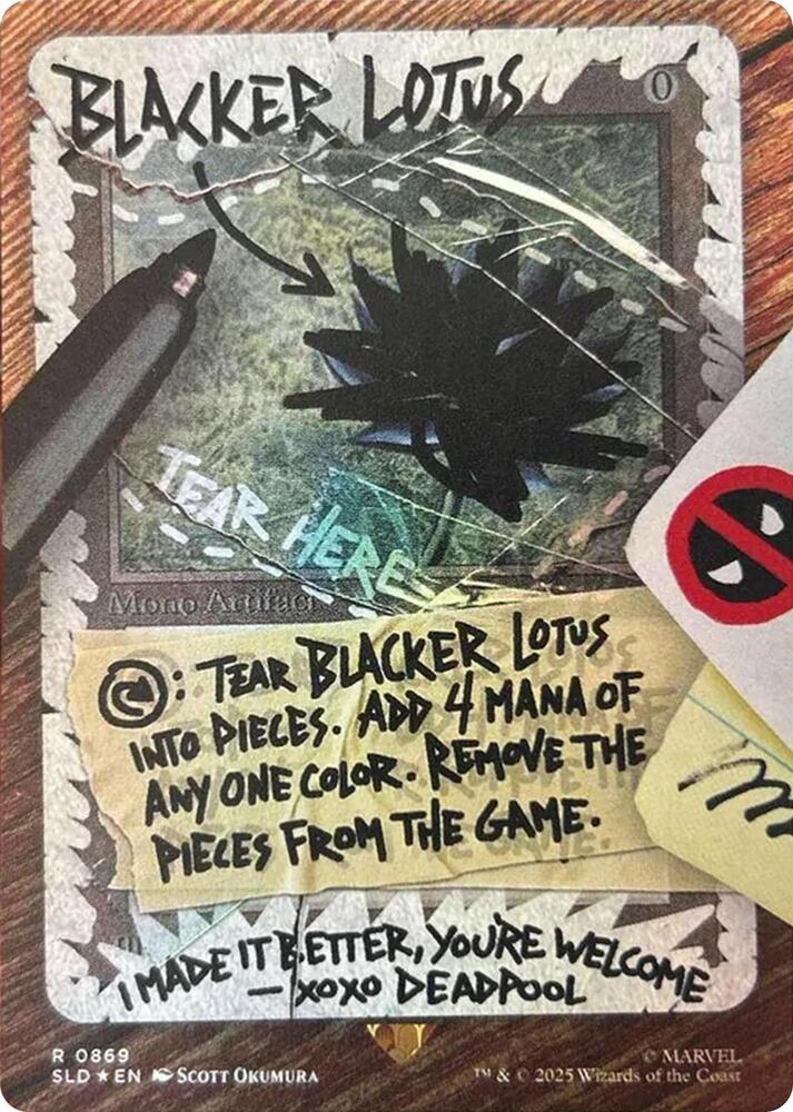 Blacker Lotus (Rainbow Foil) card image