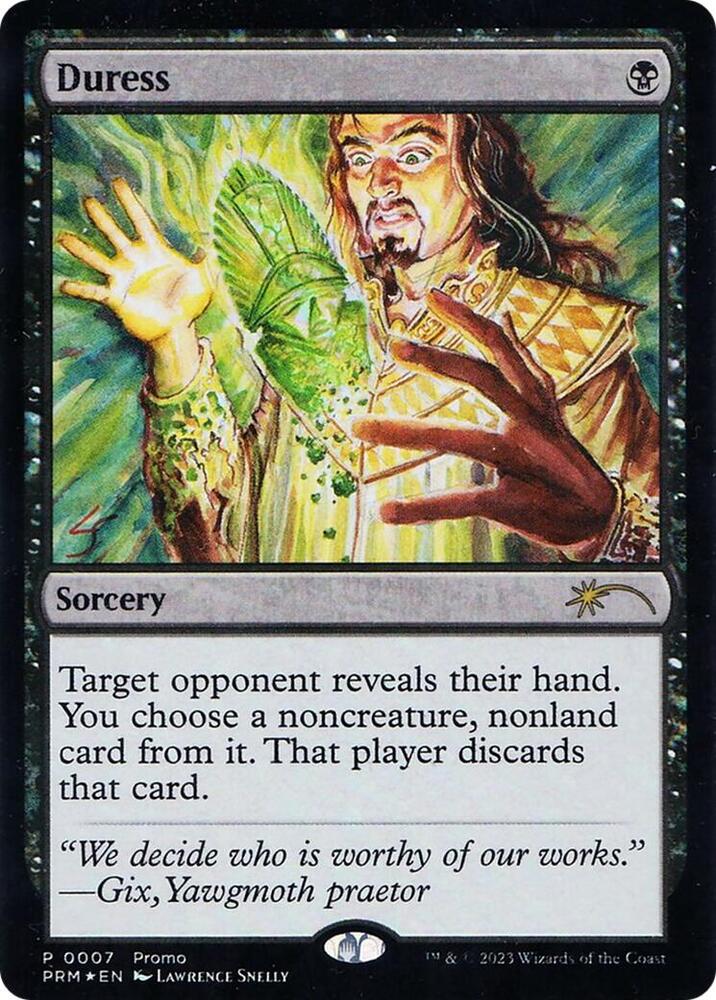 Duress (Graphic Novel Insert) card image
