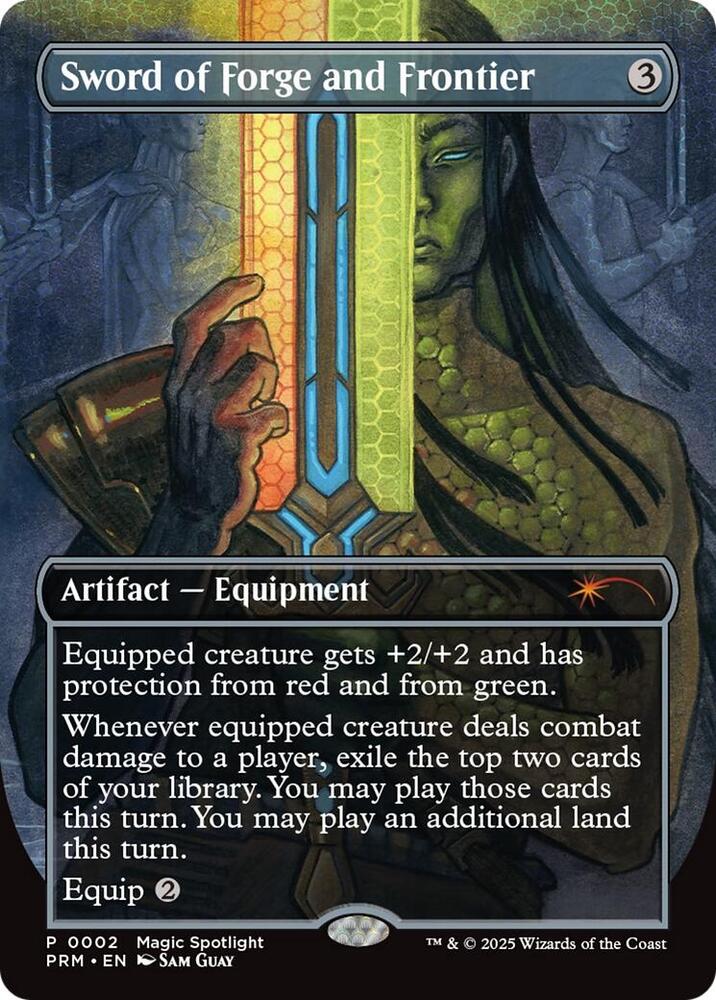 Sword of Forge and Frontier (Borderless) card image