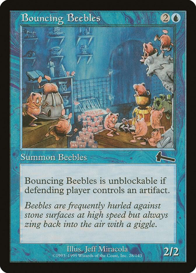 Bouncing Beebles card image