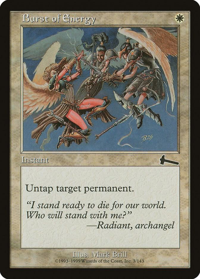 Burst of Energy card image