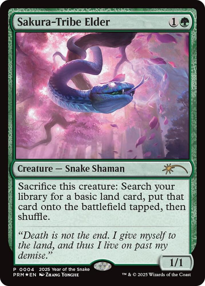 Sakura-Tribe Elder (Year of the Snake 2025) card image