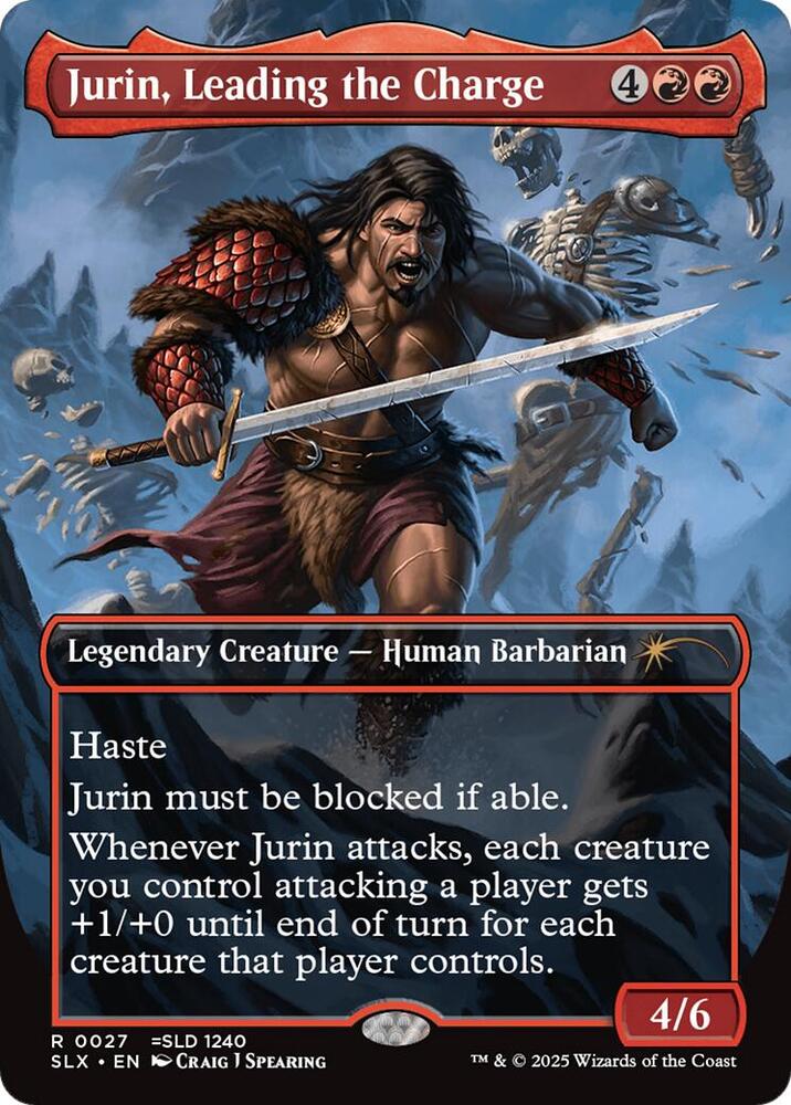 Jurin, Leading the Charge card image