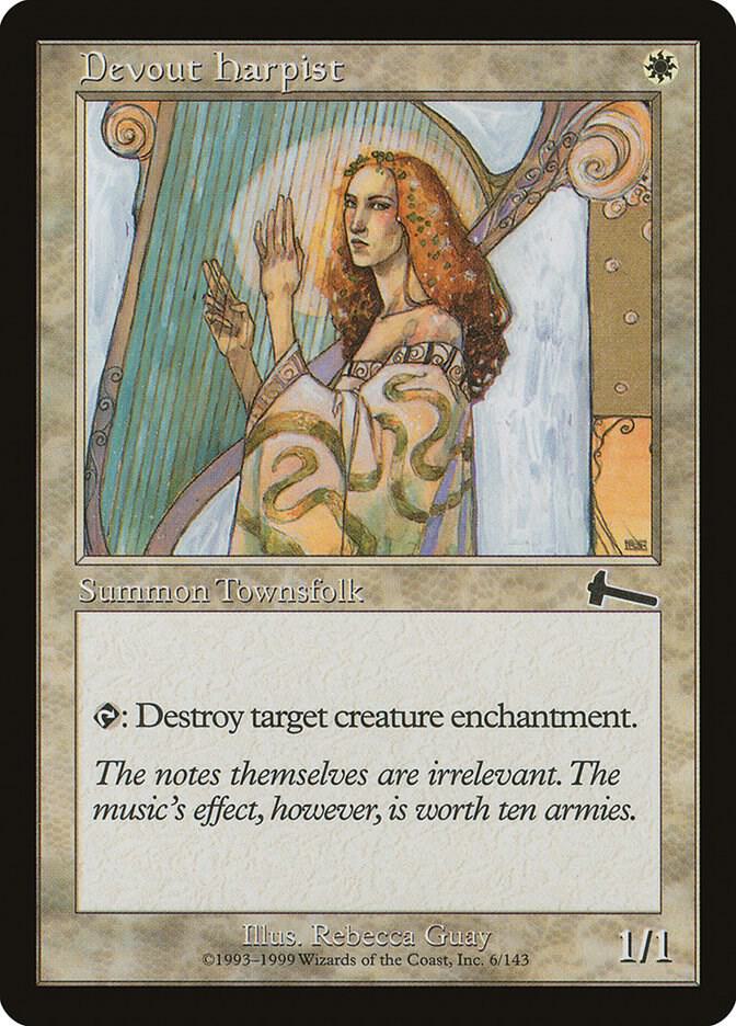 Devout Harpist card image