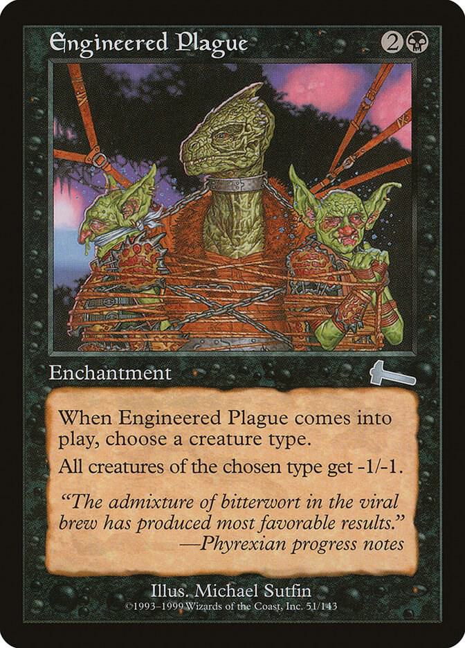 Engineered Plague card image