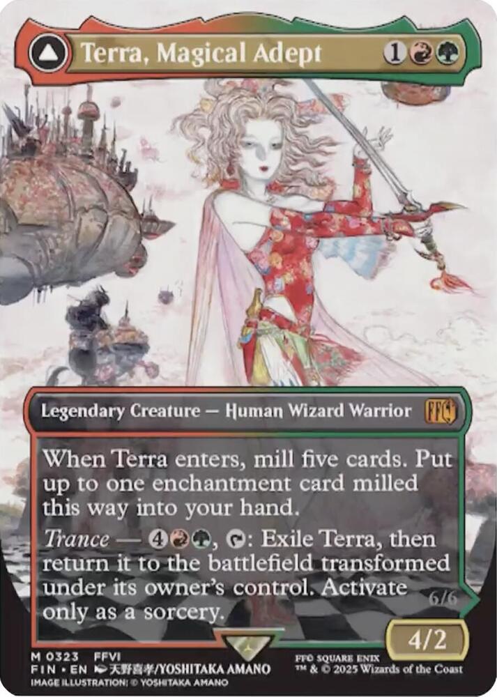 Terra, Magical Adept (Borderless) card image