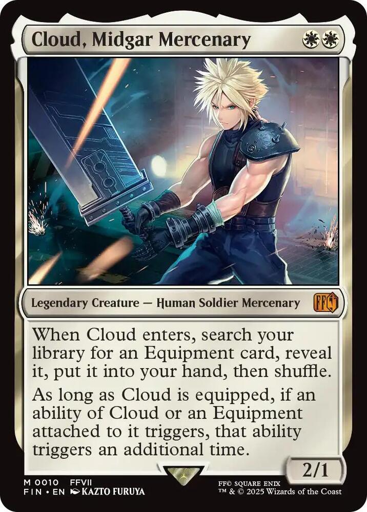 Cloud, Midgar Mercenary card image