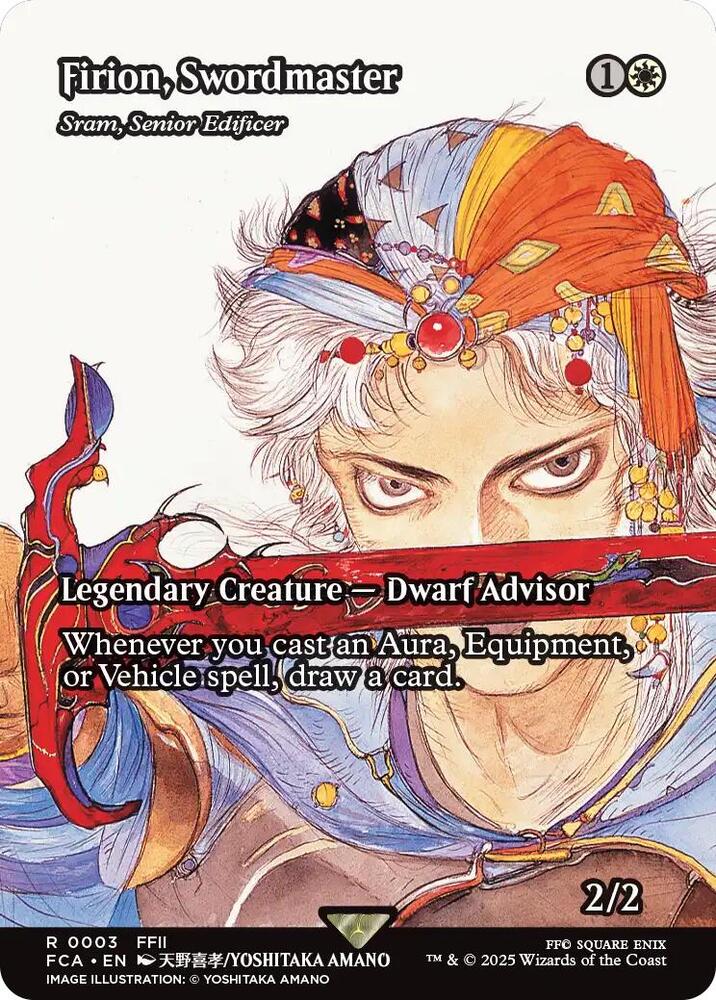 Firion, Swordmaster - Sram, Senior Edificer (Showcase) card image