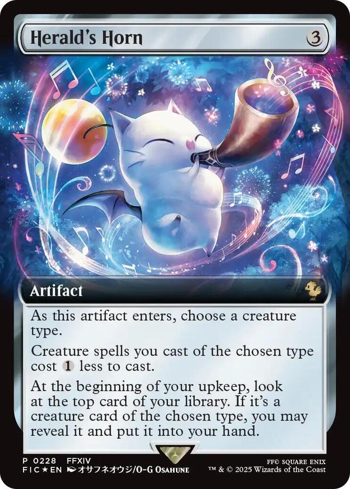 Herald's Horn (Extended Art) card image